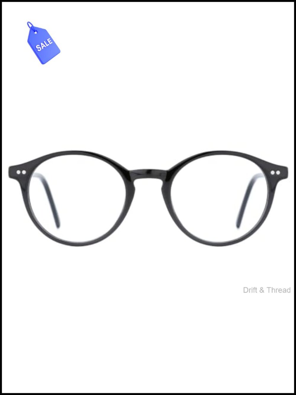 Blue Light Blocking Glasses Vintage Round Frame Eyeglasses Screen